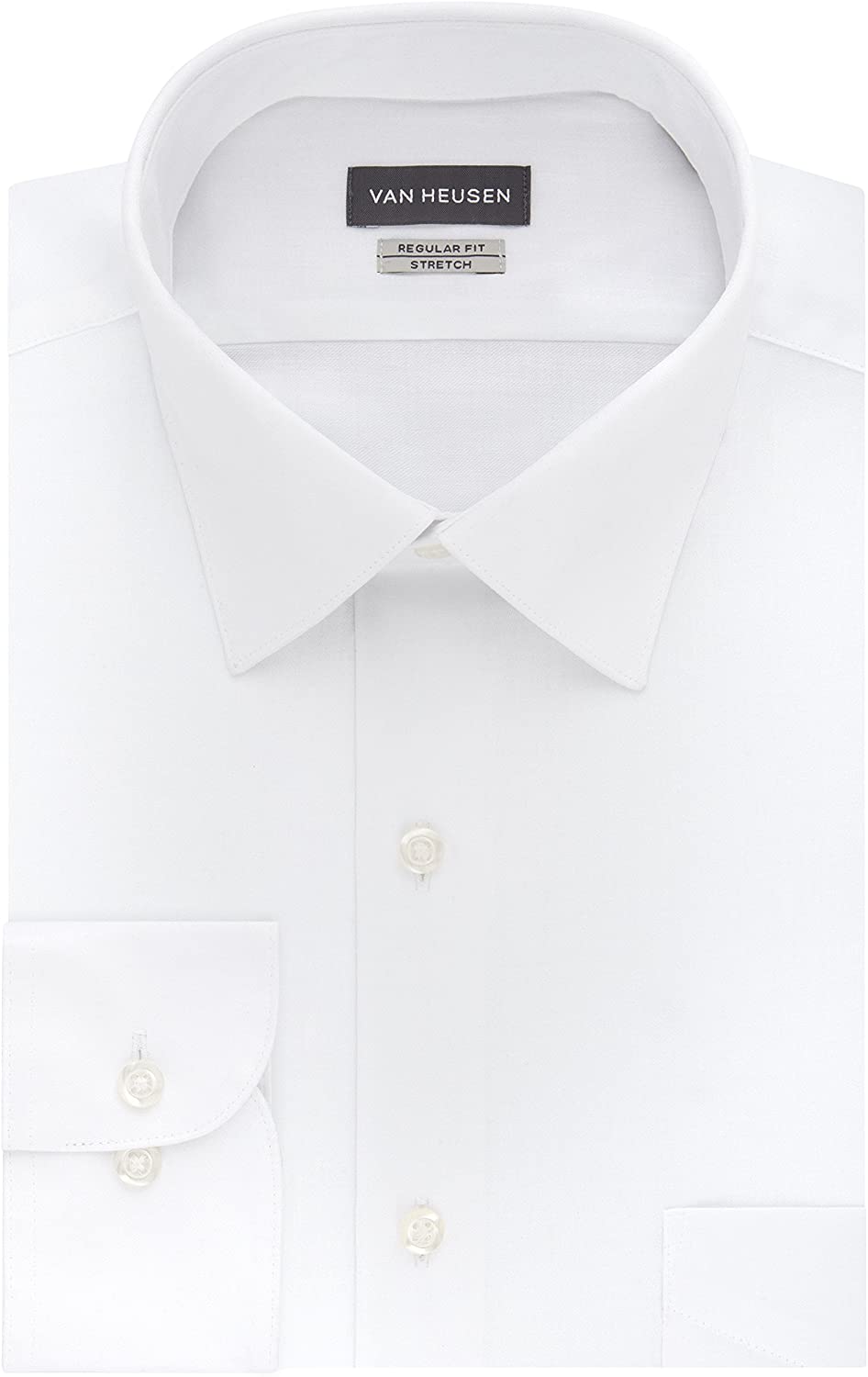 van heusen lux sateen dress shirts