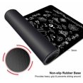 thumbnail image 3 of Alfombrilla de escritorio gótica HUOCAIREN, color negro ocultista, XXL, 90 x 40 cm, 3 of 6
