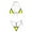 Yellow, variant on UTSJKR Bikini Set for Women Extreme Triangle Top G String Swearwear Sexy Multi Clour Tie Side Mini Bathing Suit Green Free Size