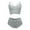 Gray, variant on Odeerbi Lace Lingerie for Women 2025 Fashion Sexy Corset Floral Bralette Bra Two Piece Underwear Tops with Briefs Suit Gray