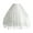 White, variant on YM YOUMU Women Petticoat Underskirt Shinny Dot Stars Adult Tutu Tulle Mesh Skirt Crinoline Lolita Dress