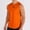 Orange, variant on Bnwani Mens Muscle Shirts Quick Dry Breathable Shirts Athelatic Shirt Navy L