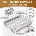 thumbnail image 2 of MaxGear Pull Out Cabinet Organizer 17" W x 21" D, Heavy Duty Slide Out Shelves for Kitchen Bathroom, 2 of 9