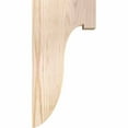 thumbnail image 3 of 3 1/2"W x 8"D x 16"H Del Monte Smooth Corbel, Douglas Fir, 3 of 9