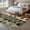 Sage Green, variant on Area Rug for Living Room, Sage Green Brown Non-Slip Indoor Large Carpet for Bedroom/Dining Room, Farmhouse Dog Paw Vintage Washable Low-Profile Rectangle Floor Mat Runner Rugs - 2.7 x 5 Ft