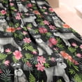 thumbnail image 3 of Schnauzer with Pioneer Flower Blanket,Comfortable Soft Lamb Wool Throw Blanket,All Season,Warm Lightweight Blankets for Sofa Bed Couch Living Room Chair,40"x50", 3 of 4