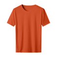 thumbnail image 4 of Dagaeig Casual Breathable Tee for Men Lightweight Thin Solid Color T Shirts Comfortable Basic Short Sleeve Shirt, 4 of 6