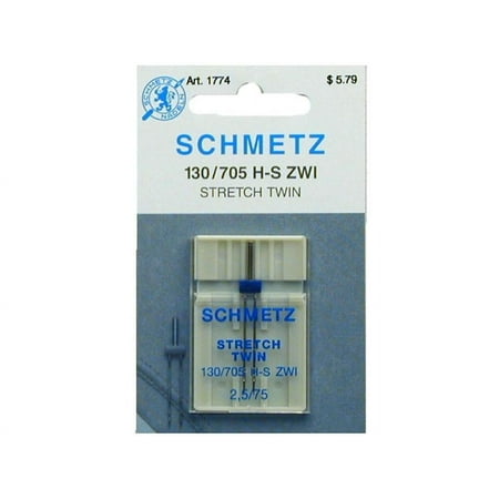 UPC: 0036346317748 | Schmetz Needle Twin Stretch Size 75/2.5