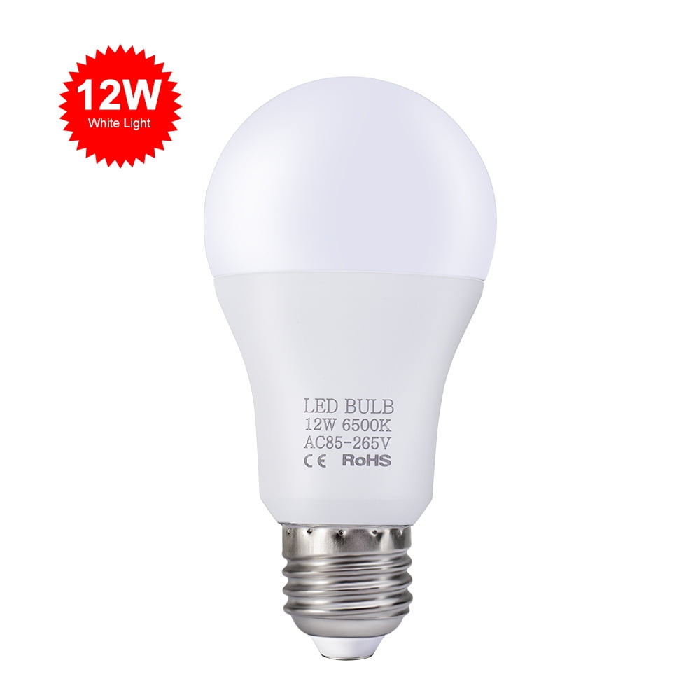 12W LED Energy Saving Lamp Lampin Super Bright E27 LED Lighting Light Bulb 80 Watt Equivalent 3000K Soft White for Home and Office 