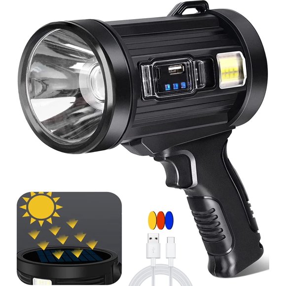 Spotlight JSKNB LED recargable de 100000 lúmenes con trípode