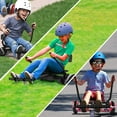 thumbnail image 3 of EPCTEK Hoverboard Seat Attachment, Adjustable Go Kart Conversion Kit, Compatible with 6.5 In., 8 In., 10 In., Self Balancing Scooter for Kids and Adults, Purple, 3 of 7