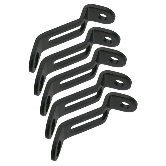 LIFKOME 5pcs Motorcycle Brake Oil Cup Holder Universal Oil Reservoir Mounting Bracket Iron for Easy DIY Installation for Motorcycle Brake System Modification