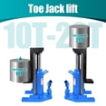 thumbnail image 2 of 20T Hydraulic Toe Jack, Claw Jack, Stainless Steel Air Hydraulic Claw Jack with Handle, Air Hydraulic Toe Jack for Automotive Bridges, 2 of 7