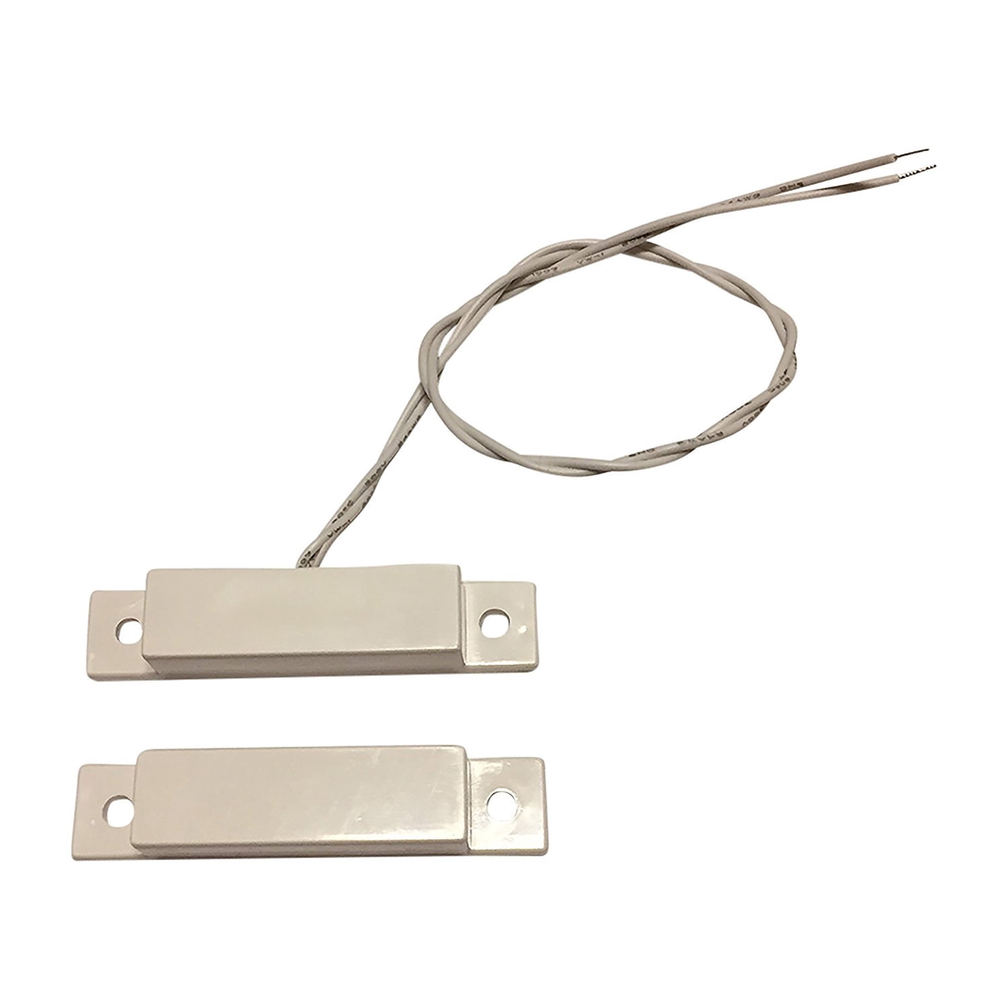 10 pcs Wired White Door Contacts Surface Mount NC Security Alarm Door Window Sensors. These Door Contact Position switches (DCS) Work with All Access Control and Burglar Alarm Systems