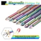 thumbnail image 4 of Uxcell 2pcs Broca de Destornillador Phillips de Doble Extremo PH2 (#2) Punta de Dientes Antideslizantes Vástago Hexagonal de 1/4" Longitud de 4" (100mm) Brocas de Destornillador Cruzado Magnéticas, 4 of 7