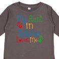 thumbnail image 4 of Inktastic My Aunt in Idaho Loves Me Boys or Girls Long Sleeve Toddler T-Shirt, 4 of 5