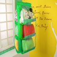 thumbnail image 3 of Wuyanis Transparent 6 Pocket Handbag Hanging Storage Bag Dust-proof Pouch Organizer, 3 of 9