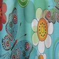 thumbnail image 4 of Designart 'Antique Flowers V' Bohemian & Eclectic Curtain Panel, 4 of 5