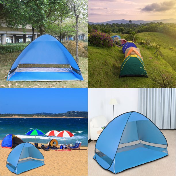 Pop Up Tente de plage Protection automatique Shelter Sun UV étanche