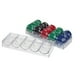 thumbnail image 2 of 4x Piezas de de casino apilables con bandeja de almacenamiento de fichas de póquer Contenedor de caja, 2 of 9