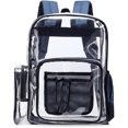 thumbnail image 1 of Mochila transparente Packism resistente para adultos con correas reforzadas para la escuela, 1 of 3