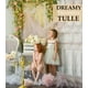 thumbnail image 3 of Rollo de tela de tul Luceinvita 137 cm x 36 m, poliéster blanco, 3 of 6