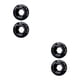 thumbnail image 2 of Advancent 2 piezas de tornillo de manivela portátil M18 desmontable reemplazo de piezas de perno de bicicleta de montaña accesorios de repuesto Negro 2Conjunto, 2 of 6