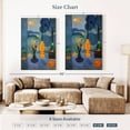thumbnail image 4 of Elephant Stock The Blue Window Wall Art - Vertical Canvas Wall Art - Living Room Wall Decor - Abstract Canvas - Blue And Orange Decor By Henri Matisse - 32" x 48", 4 of 8