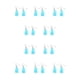 thumbnail image 1 of Guardurnaity Ear Stud Candy Color Lady Decoraciones diario Gota Pendiente Colgante Pendientes colgantes para fiesta de verano Azul lago lago azul 10piezas, 1 of 6