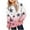Beige, variant on Cute Hoodies for Teen Girls Trendy Preppy Hooded Sweatshirts Oversized Long Sleeve Shirts Gradient Star Printed Clothes for Girls