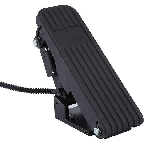 Pedal de freno Atv Acelerador de pie Control de velocidad del acelerador, Pedal de freno universal para bicicletas eléctricas E-bike, Dirt Bike, Scooters, Go Kart,