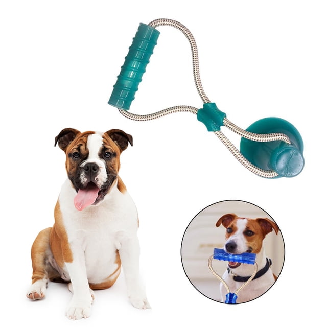 Dog Chew Toy Interactive Creative Suction Cup Pet Chew Toy Dog Teething Toy
