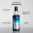 thumbnail image 2 of TRUSS Deluxe Prime Reconstructive Hair Oil for Damaged Hair - Split End Repair Treatment with Heat Protection & Frizz Control - Seals Cuticle for Strength & Softness (2 Fl oz), 2 of 7