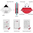 thumbnail image 2 of Magnetic Window Cleaner for 15-24mm Double Glazing with Strong Magnetic Ergonomic Handle Design-Red, 2 of 5