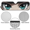 thumbnail image 6 of Yuyamidu Eyes Print Windshield Sun Visor Car Sun Shield for 2007-2018 Jeep Wrangler JK JKU & 1997-2006 Jeep Wrangler TJ LJ, 6 of 7