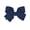 Navy, variant on 4 Inch Grosgrain Hair Bow for Girls