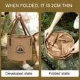 thumbnail image 6 of Eolstice Folding Outdoor Bucket, Portable Collapsible Travel Water Pail, Large Capacity Washing Laundry Tub, Camping Picnic Fishing Vegetable Storage, 6 of 7