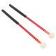 thumbnail image 1 of M Buder 2 Piezas Mazos de Timbales Cabeza de Fieltro de Lana Suave Mango de Goma Antideslizante Aleación Rojo, 1 of 9