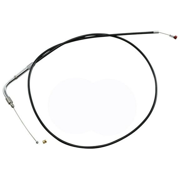 Barnett Black Vinyl Throttle Push/Idle Cable Stock  3" (101-30-40016-03)