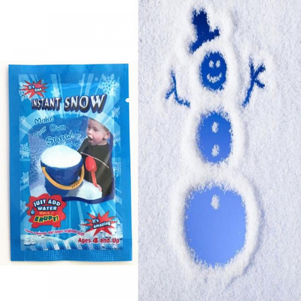 Magic Instant Snow Powder Artificial Fake Simulation Snow Christmas Party Decor 