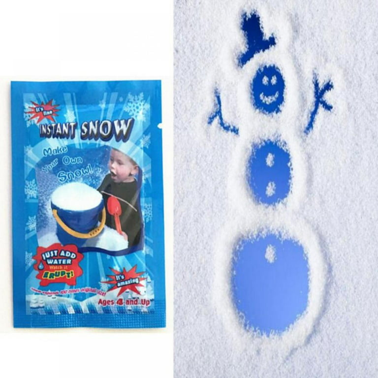 10Pcs Make Fake Instant Snow Powder for Slime Supplies Cloud Slime Charms 