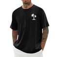thumbnail image 2 of Men's Hawaii Printed T-Shirt Men's Loose Casual Short Sleeve Top S, 2 of 4