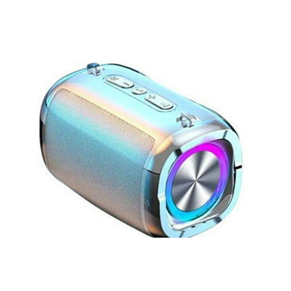 JingChun 2024 New Intelligent Bluetooth 6 Modes Intelligent Voice Calling, Speaker Wireless Bluetooth 360 ° Panoramic Sound, Small Speaker high Sound Car Mounted Household