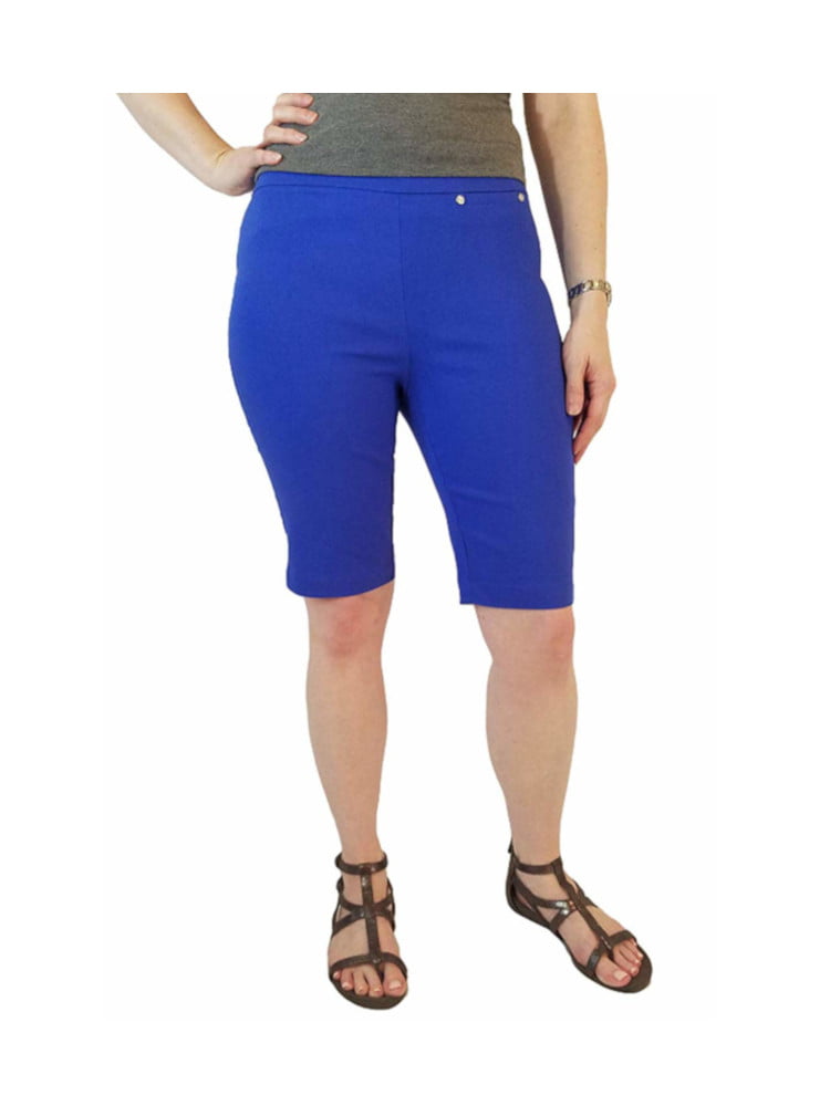 Rafaella Womens Size 16 Comfort Pull-On Stretch Bermuda Shorts ...