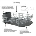 thumbnail image 4 of Kitchenaid Low Profile Powder Coated Dish Drying Rack in Charcoal Gray, 4 of 11