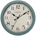 thumbnail image 1 of Horloge Murale Décorative Ronde Antique Bronze/rustique 11.5 Pouces, Mouvement à Quartz, à Piles, Finition Bronze Rustique, 1 of 4