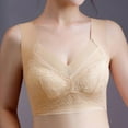 thumbnail image 5 of Sngxgn Wireless Bra with S upport, Lightly Lined No Spillage Seamless T-Shirt Bra(Beige,L), 5 of 5