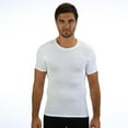 thumbnail image 6 of 100% Tencel Slim Fit Undershirt Crew Neck With Sweat-Proof Underarm Shields, 6 of 6