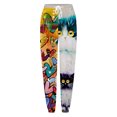 thumbnail image 3 of Pantalones de cintura elástica con bolsillo estampado para el Día de San Valentín informales a la moda para mujer, pantalones largos rectos, pantalones de chándal Fridja alkflakhf32483, 3 of 4