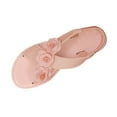 thumbnail image 2 of Wowcloth Women's Floral Decorated Slides – Comfortable Flat Soft Sole for Casual Spring Summer Beach Wear, 2 of 8